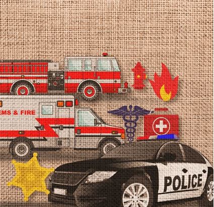 Medical, Fire & Police