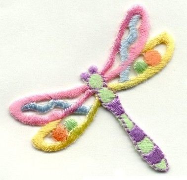 Open Pastel Dragonfly