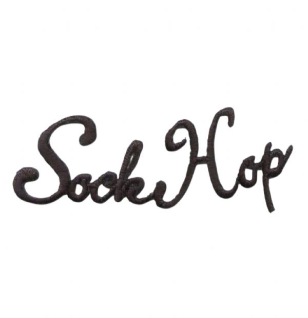 Black Sock Hop Word CLEARANCE