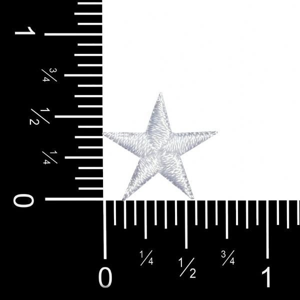 Stars 5/8"  White Star