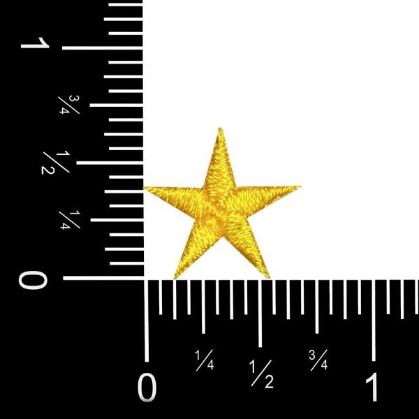 Stars 5/8"  Yellow Star