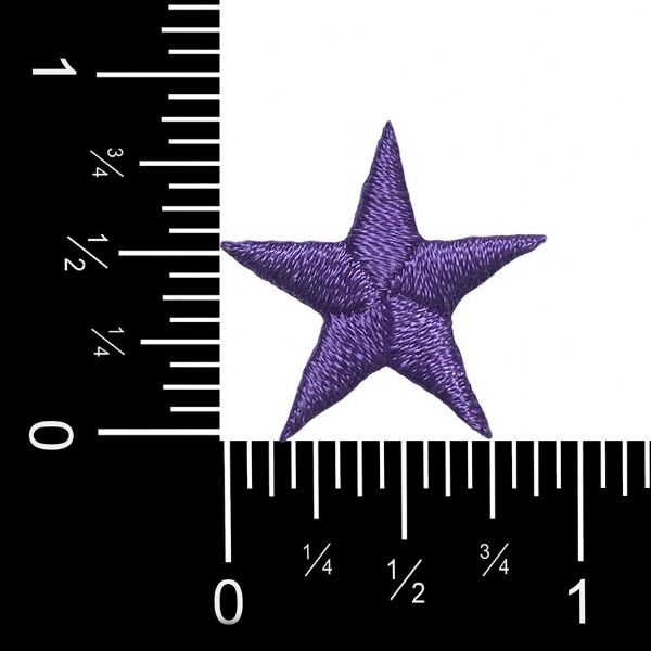 Stars 7/8" Purple Star