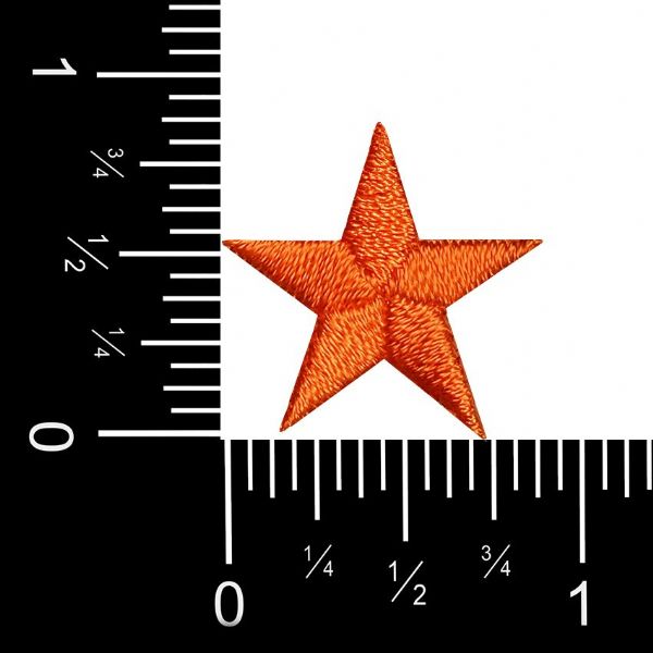 Stars 7/8" Orange Star