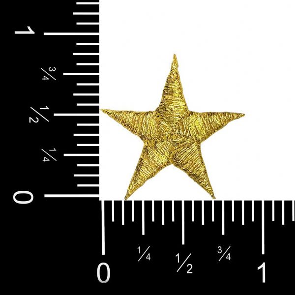 Stars 7/8" Gold Star