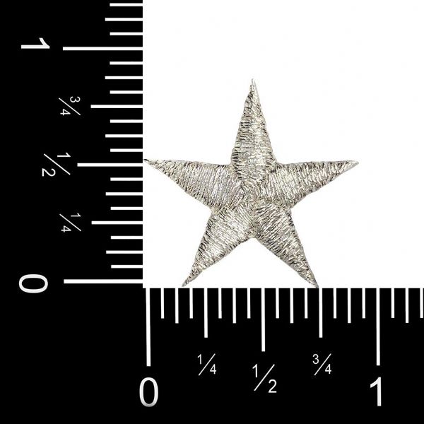 Stars 7/8" Silver Star