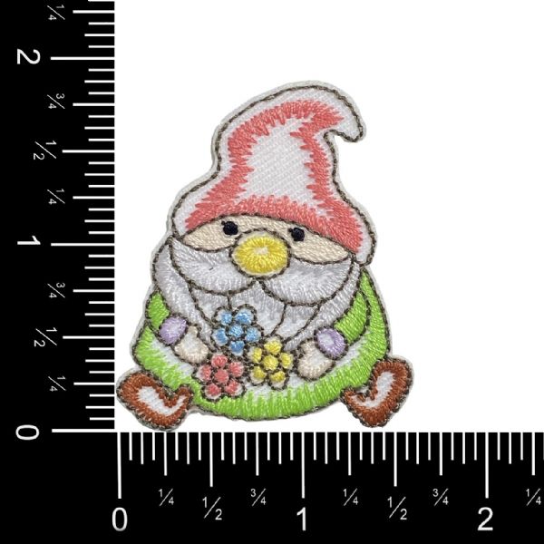 Garden Gnome with Flowers