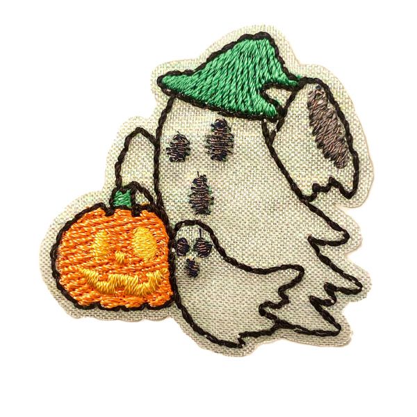 Halloween Ghoul Ghosts with Pumpkin