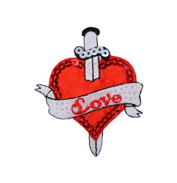 Heart with Dagger CLEARANCE