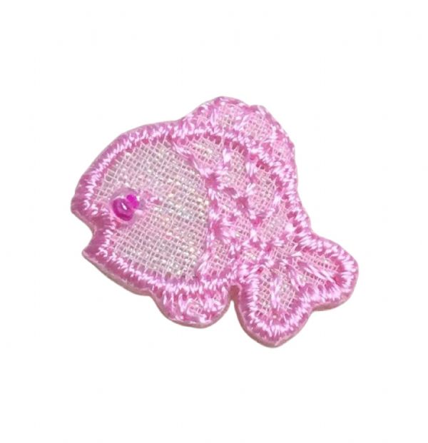 Mini Pink Beaded Fish CLEARANCE