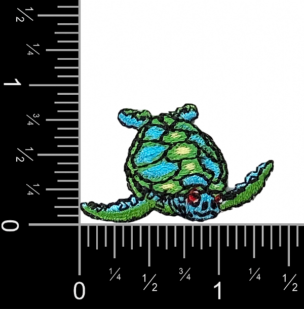 Small Sea Turtle Facing Right