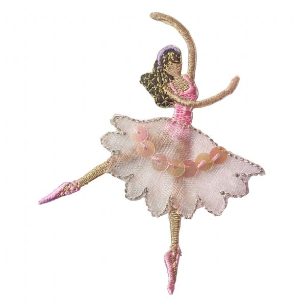 POC Ballerina dancer with pink sequin