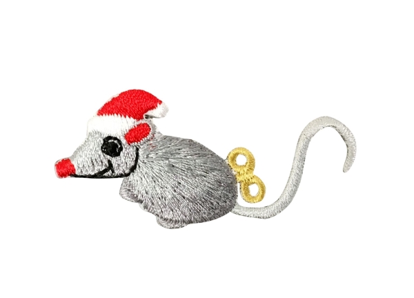 Christmas Mouse - Santa Hat