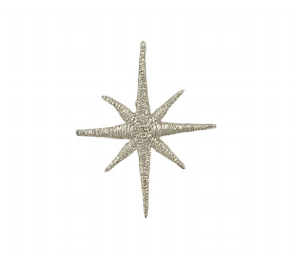 Silver Nativity Star 1.25