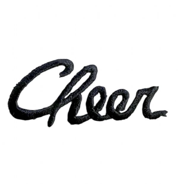 Black CHEER Word CLEARANCE