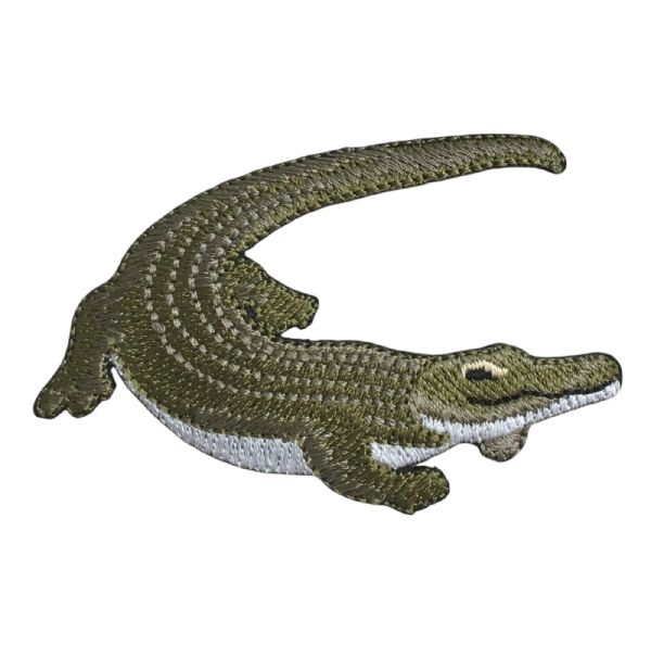 Crocodile Embroidered Patch