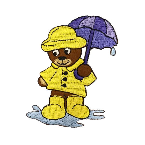 Bear in Yellow Rain Slicker