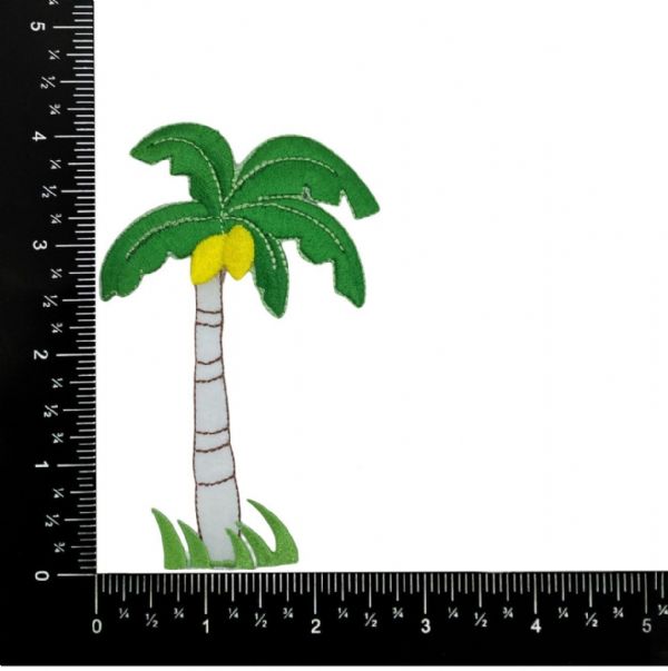 4" Palm Tree with Yellow Coconuts