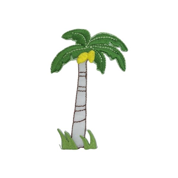 Palm Tree with Yellow Coconuts