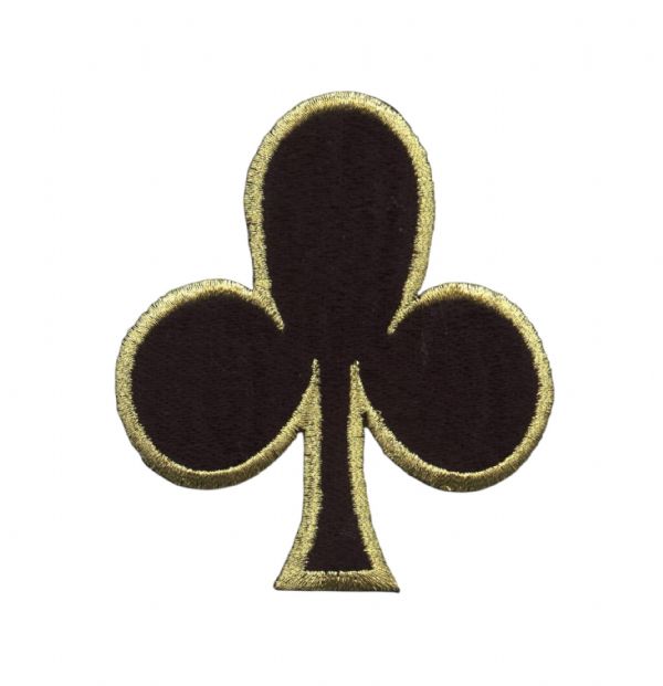 Club - Black with Gold Outline CLEARANCE