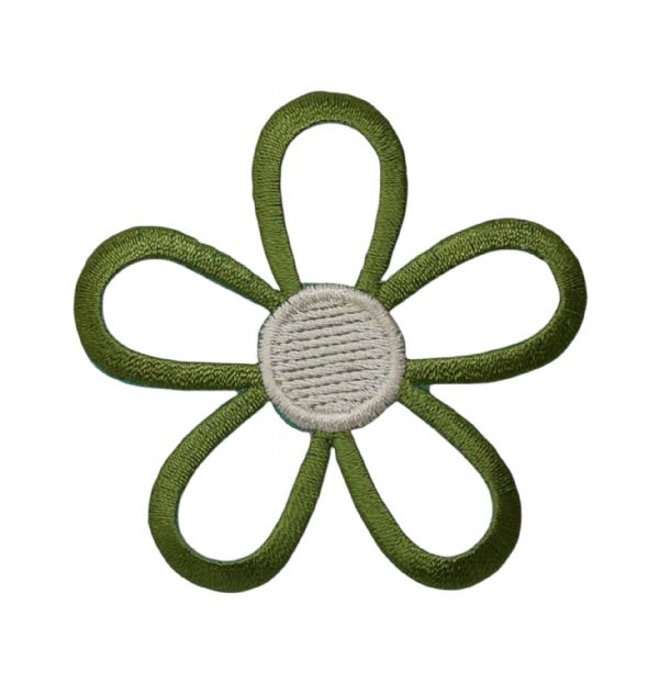 Open Green Daisy Flower CLEARANCE