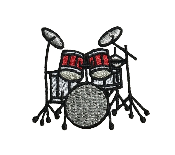 Drum Kit - Red/Black