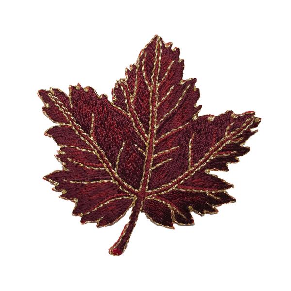 Maple Leaf - Burgundy