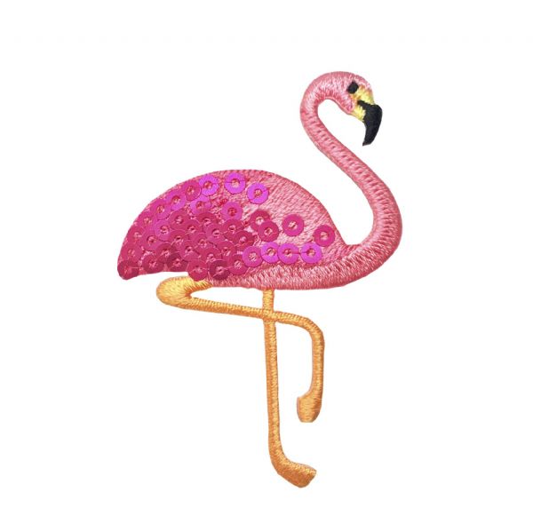 Sequin Pink Flamingo
