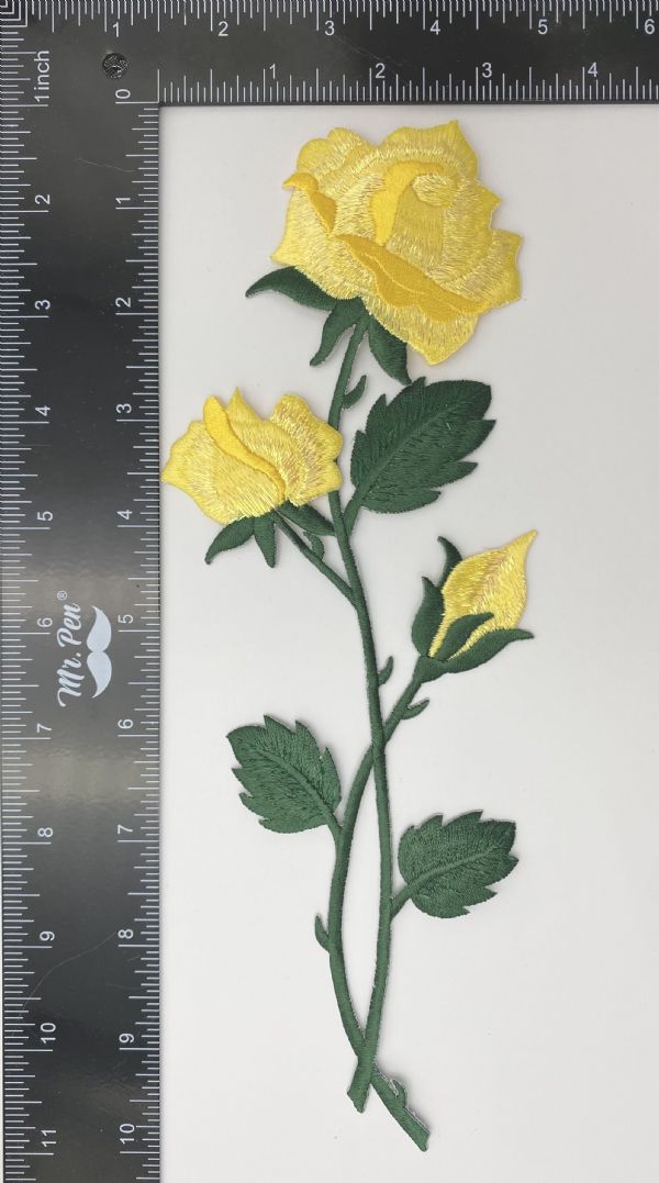 10" Yellow Rose