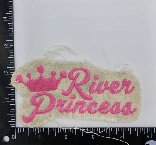 Distressed River Princess Patch
