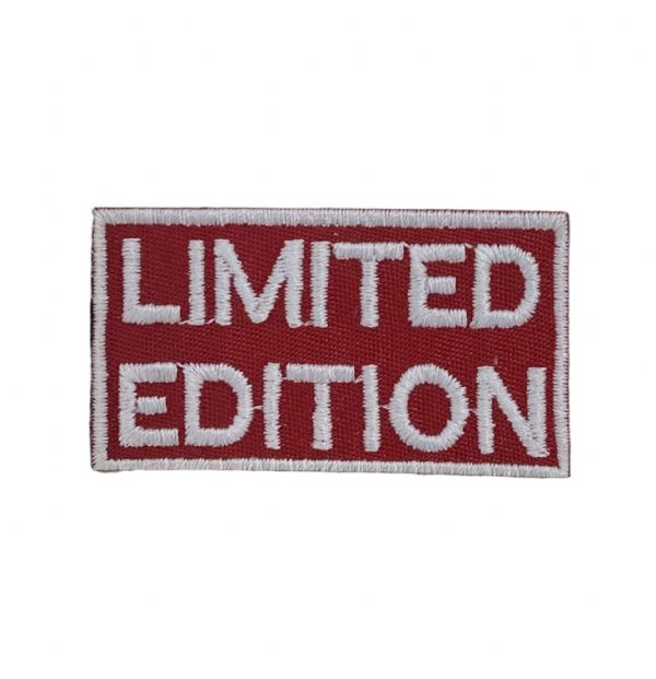Limited Edition Embroidered Patch
