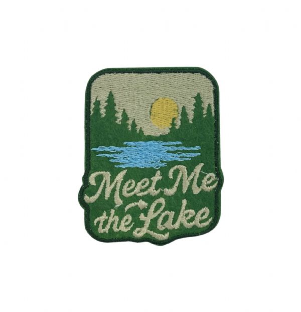 Meet Me at the Lake Embroidered Patch