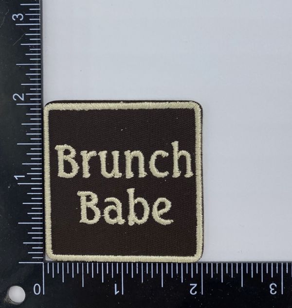Brunch Babe Embroidered Patch