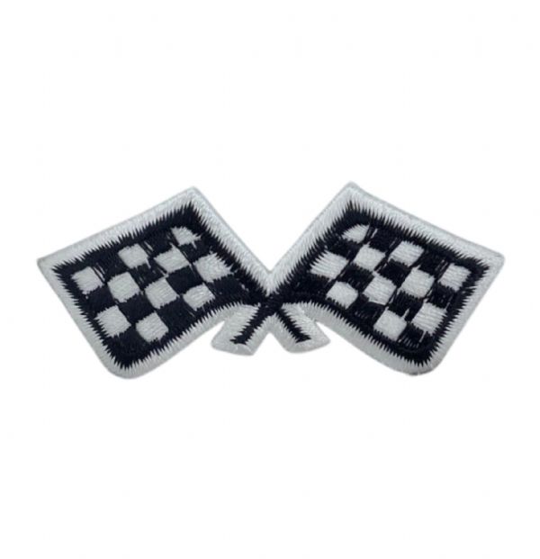 Racing Flags Embroidered Patch