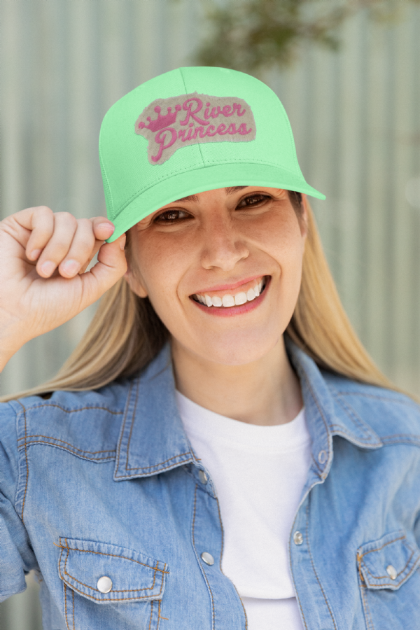 Distressed River Princess Patch