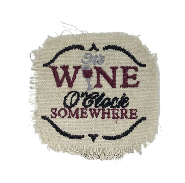 Its Wine o clock Somewhere - distressed