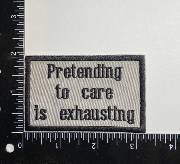 Pretending to Care Is Exhausting