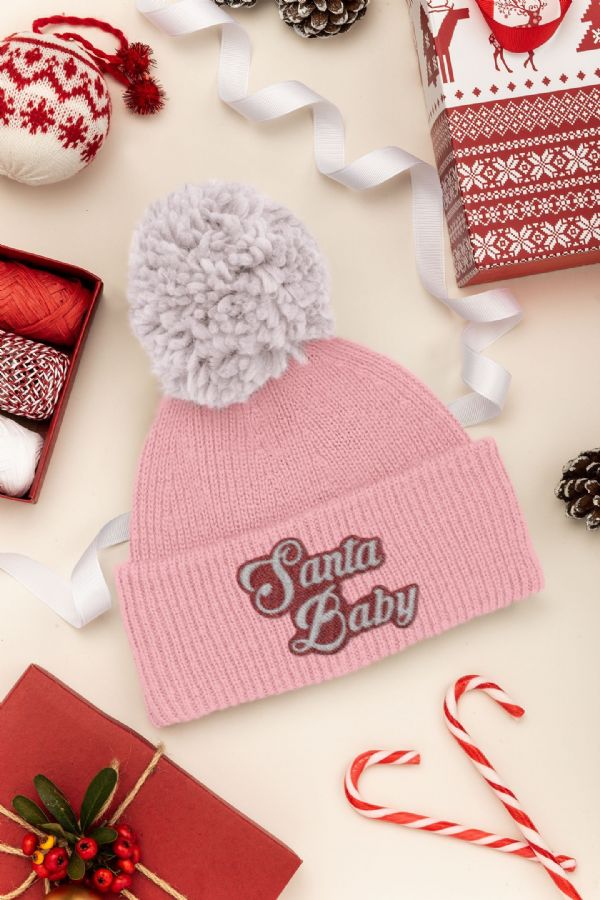 Santa Baby, Glitter Christmas Patch