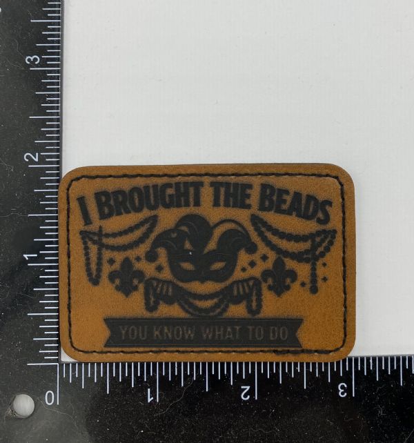 I Brought the Beads Mardi Gras