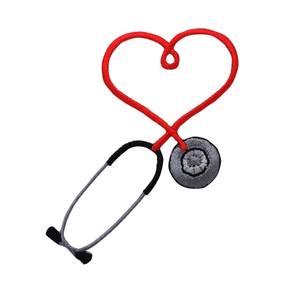Red Heart Stethoscope