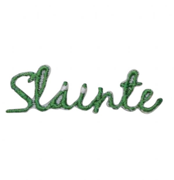 Green Slainte Irish Greeting CLEARANCE