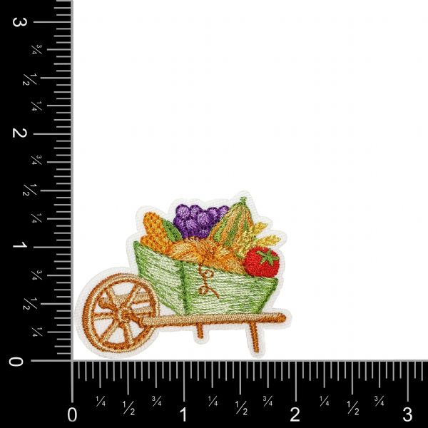 Wheelbarrow with Fruit and Vegetables