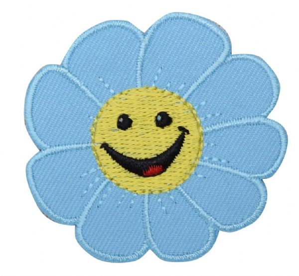 Blue Smiling Daisy Flower CLEARANCE