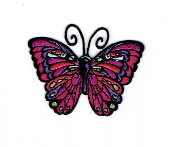 Small Pink Jewel Tone Butterfly