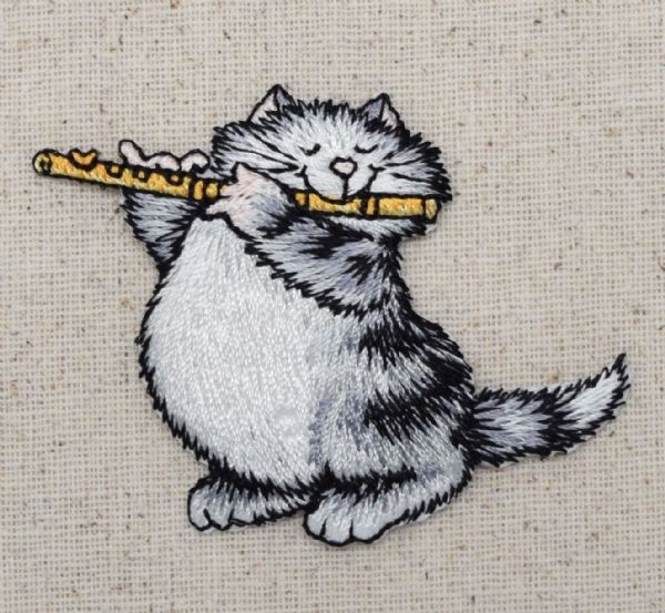 Cat with Flute