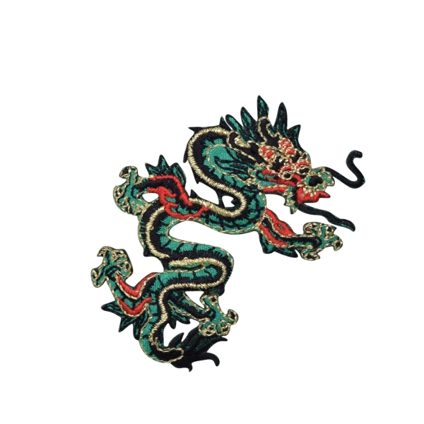 Small Green/Red Dragon Right