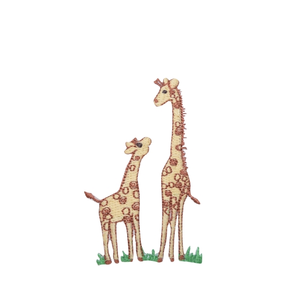 Mom and Baby Giraffe