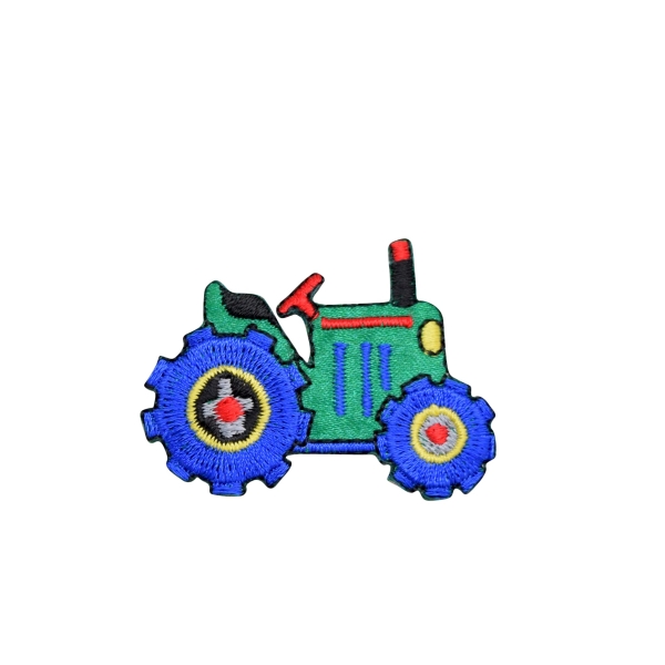 Green and Blue Farm Tractor