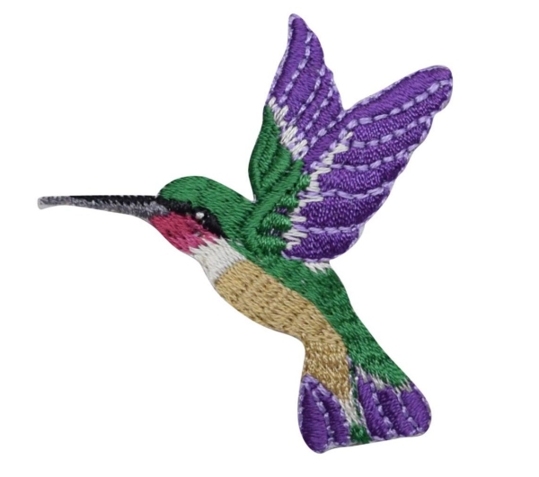 Hummingbird - Dark Purple - Left