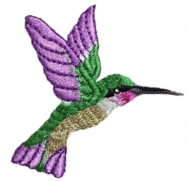 Hummingbird - Light Purple - Left