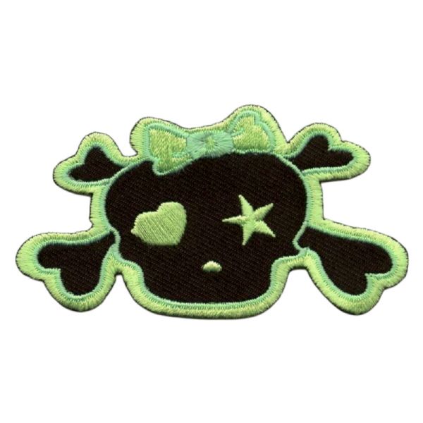 Green Baby Girl Skull CLEARANCE